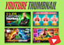 design an attractive thumbnail, youtube thumbnail, gaming thumbnail